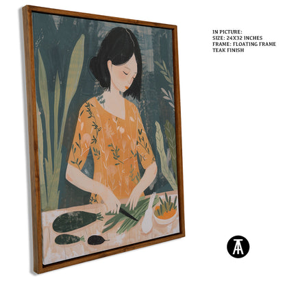 Artwork in Floating Frame