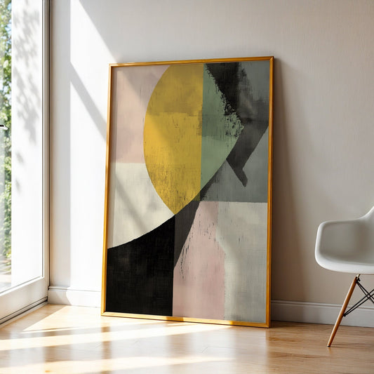Abstract Art in a Lifestyle Setting Veiled Shift by NYC Abstract