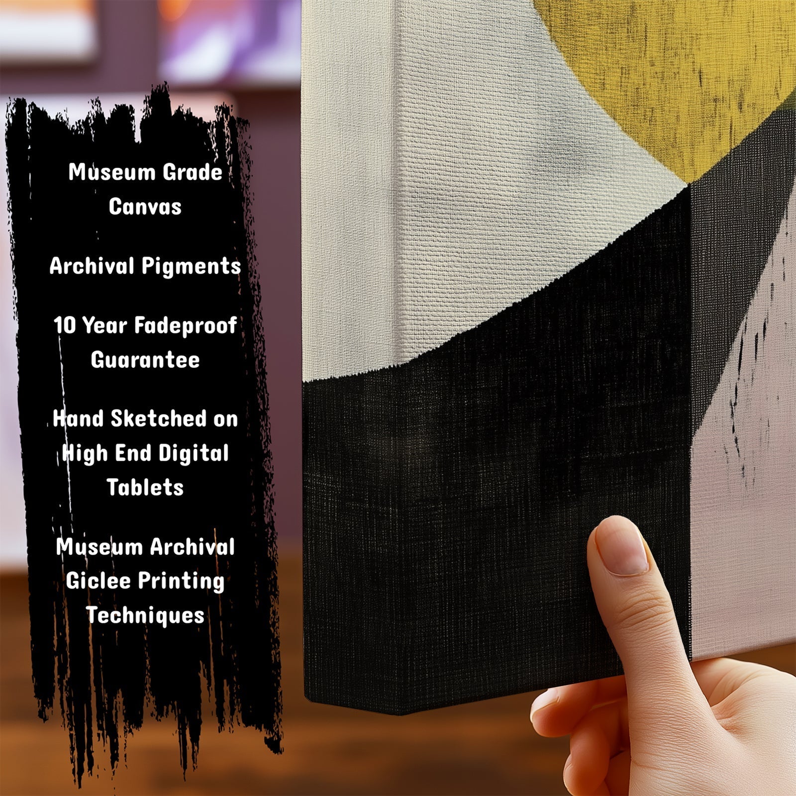 Important Features of our Abstract ArtworksVeiled Shift by NYC Abstract