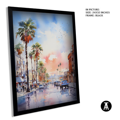 Artwork in Metal Earling Silver Frame