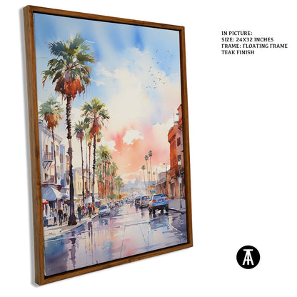 Artwork in Floating Frame