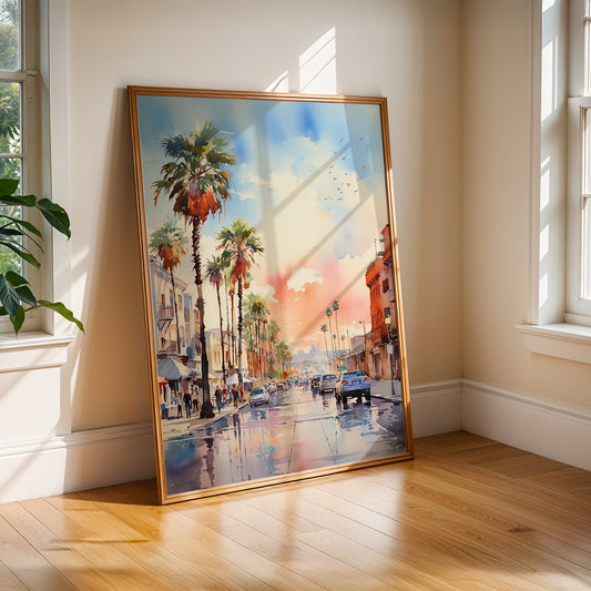 California Painting in a Lifestyle Setting