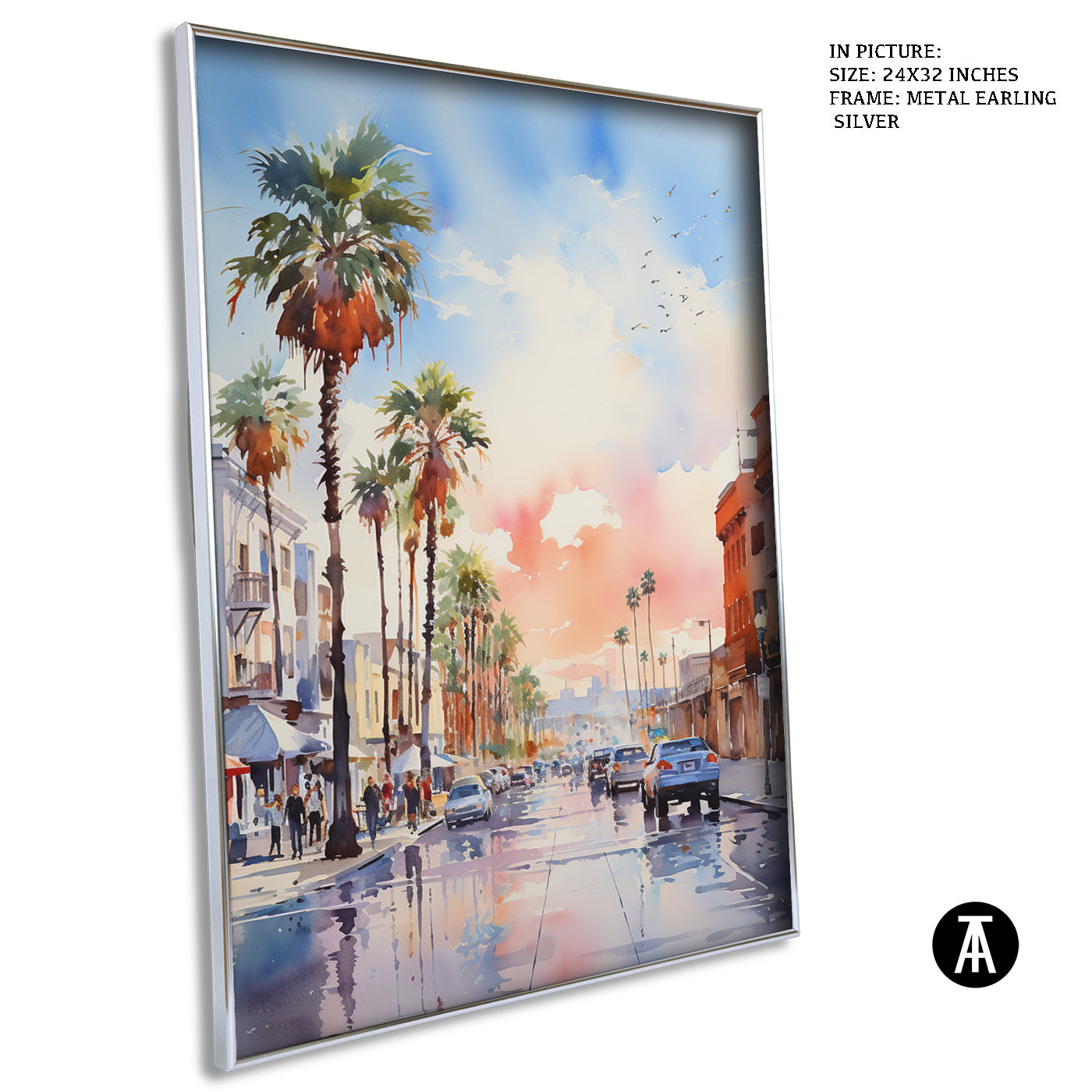 Artwork in Black Frame