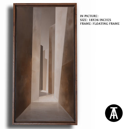 Artwork in Floating Frame