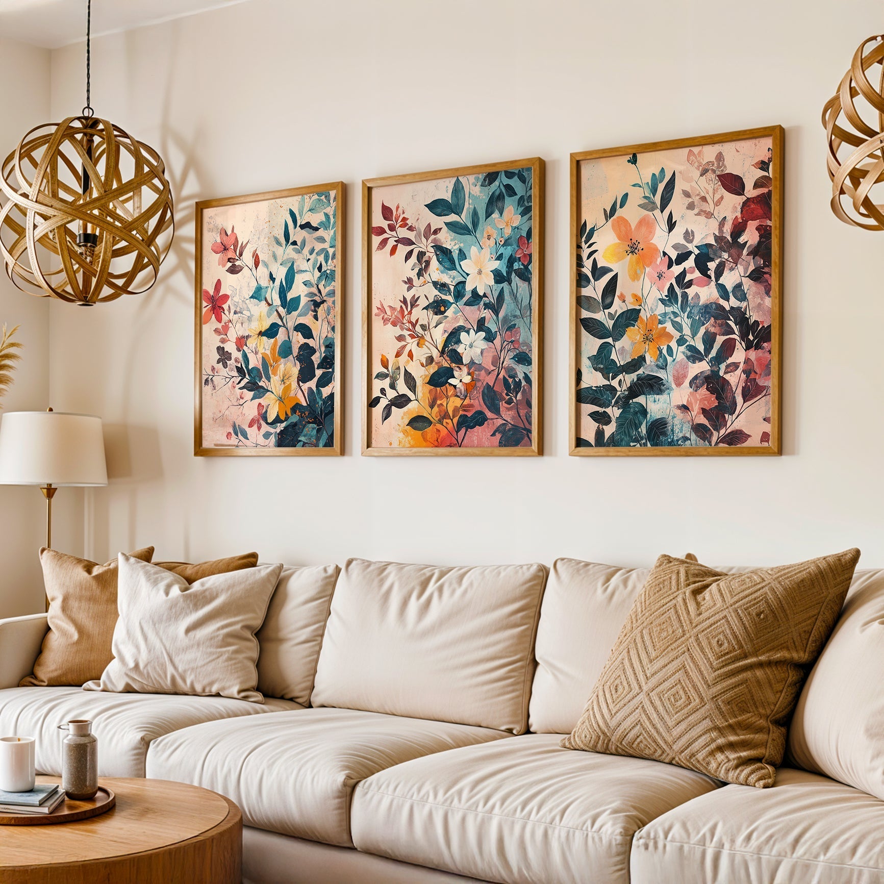 Gallery Wall Set in Lifestyle Setting