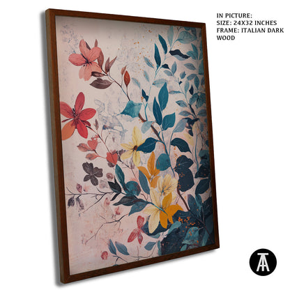 Sample Artwork in Italian Wood Framing Dark