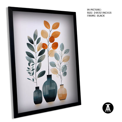 Sample Artwork in Black Frame