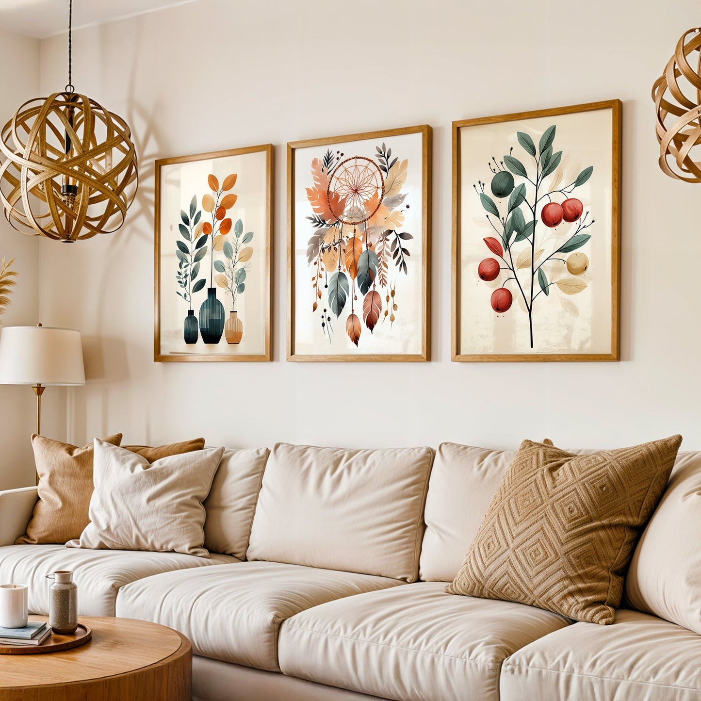 Gallery Wall Set in Lifestyle Setting