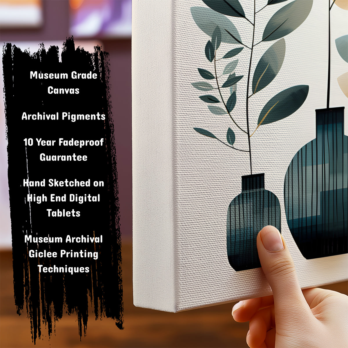 Information on Canvas Art Set of Three