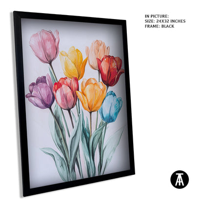 Artwork in Metal Earling Silver Frame