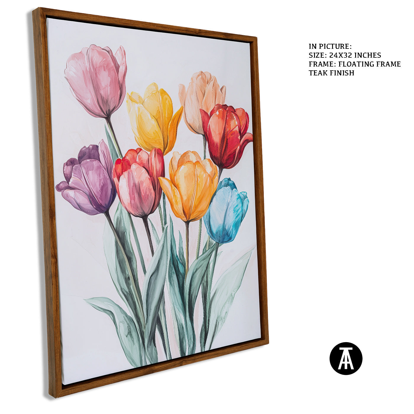Artwork in Floating Frame