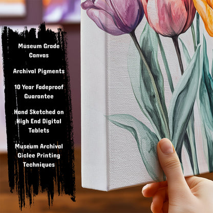 Information about Floral Botanical Canvas Art Print