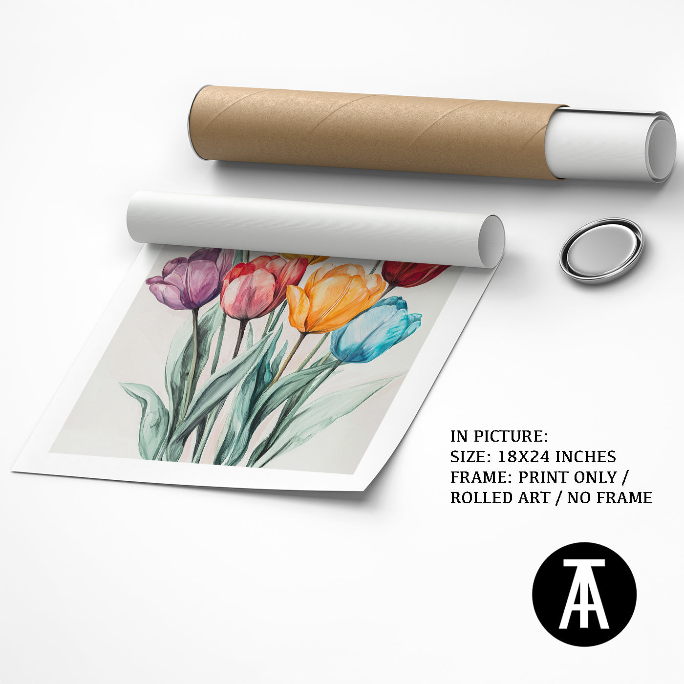 Artwork as Print Only or Rolled Art