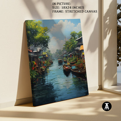 Sample Artwork in Stretched Canvas