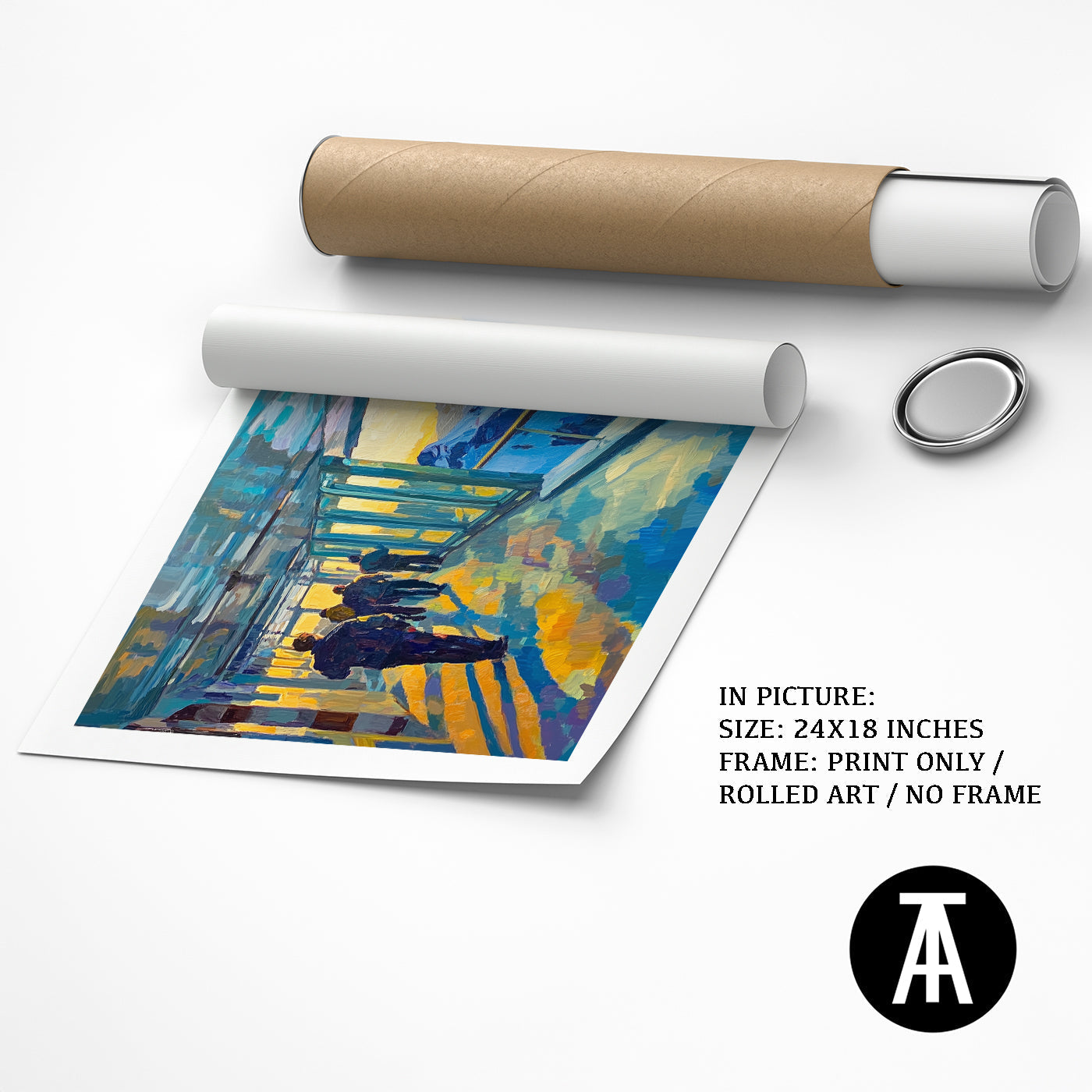 Artwork as Print Only or Rolled Art