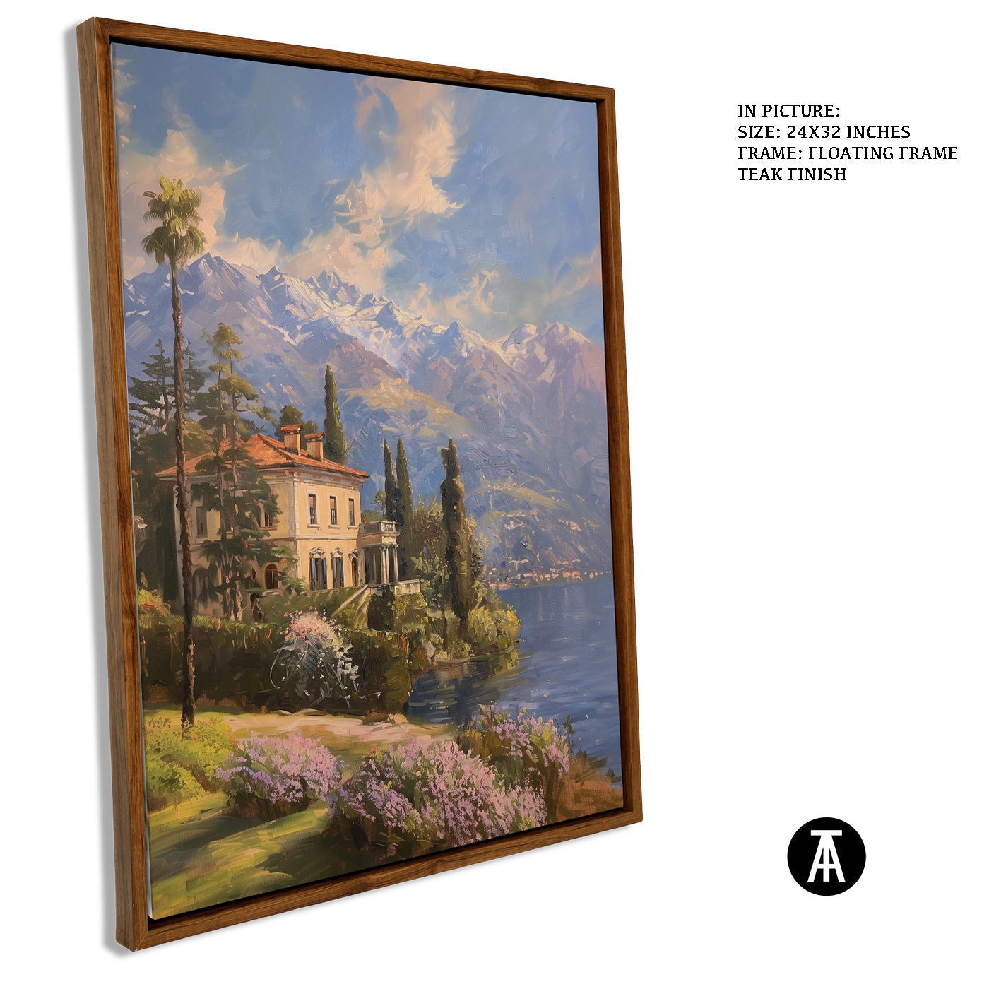 Artwork in Floating Frame