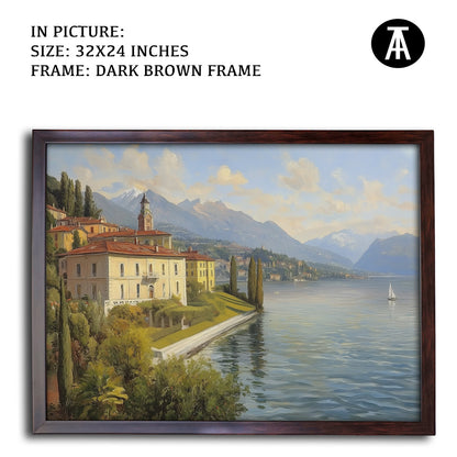 Artwork in Metal Champagne Gold Frame