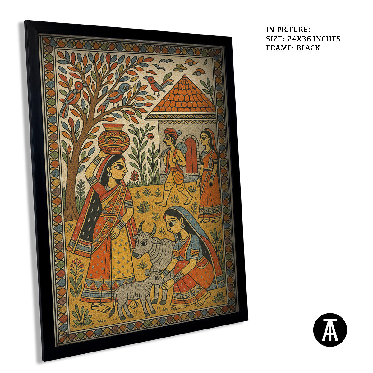 Artwork in Black Frame