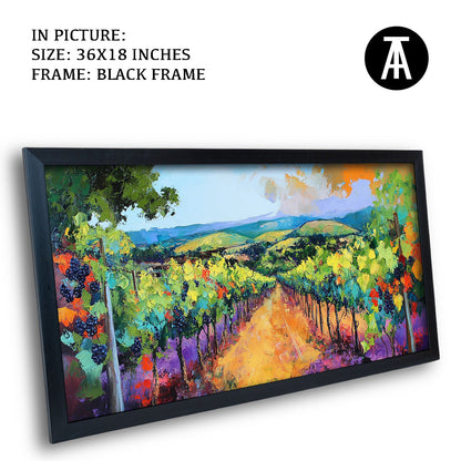 Artwork in Metal Earling Silver Frame