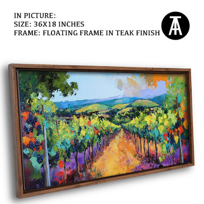 Artwork in Floating Frame