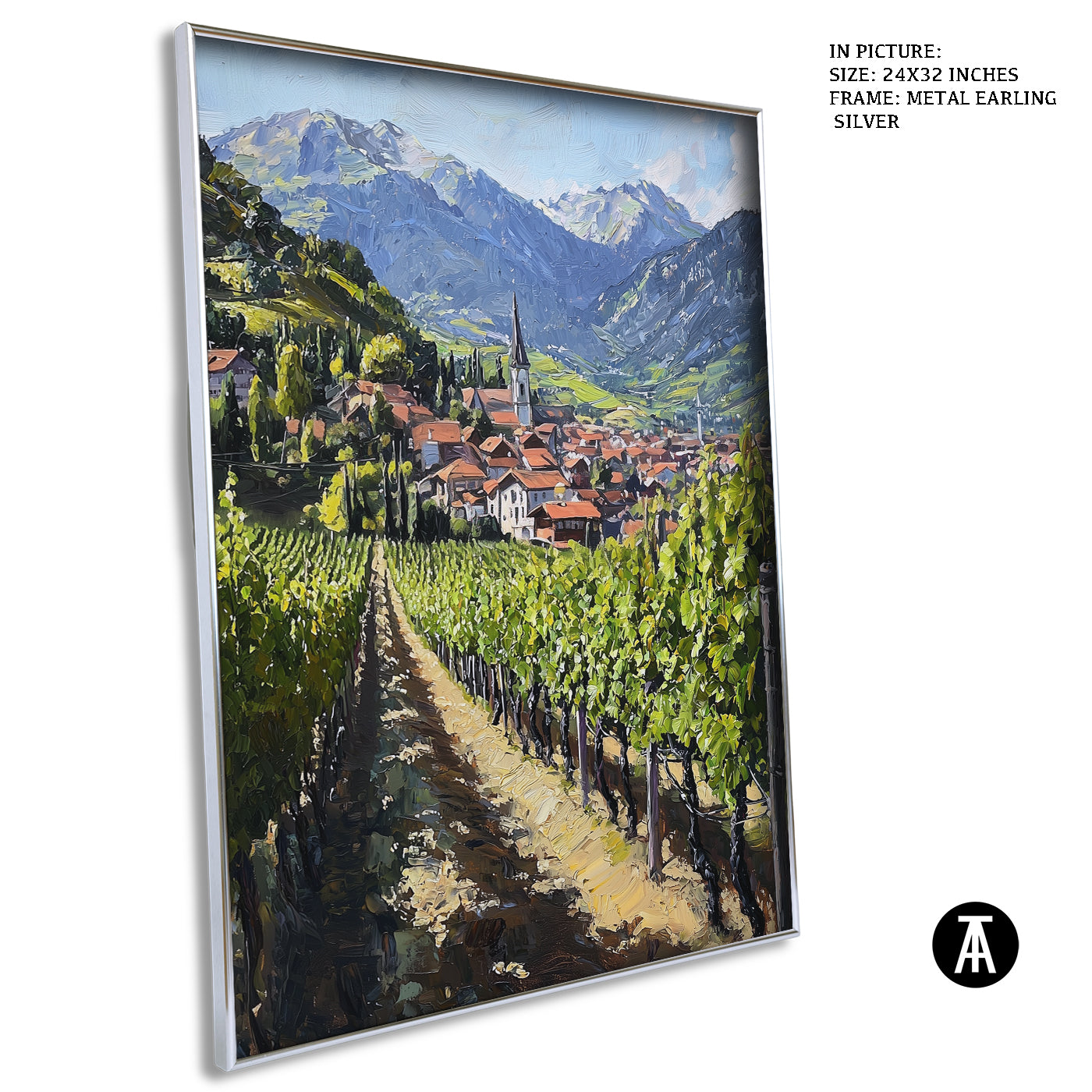 Artwork in Black Frame