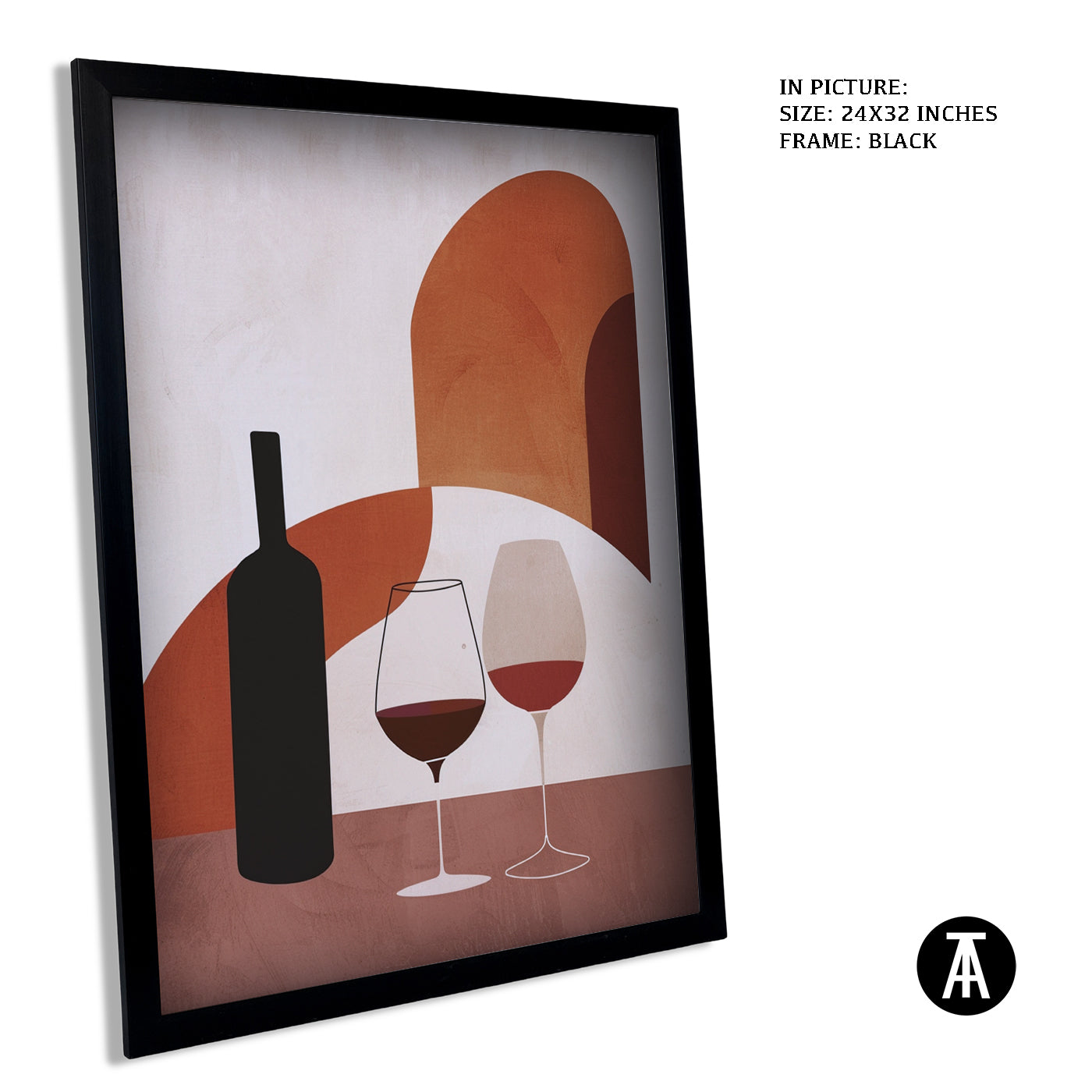 Artwork in Black Frame