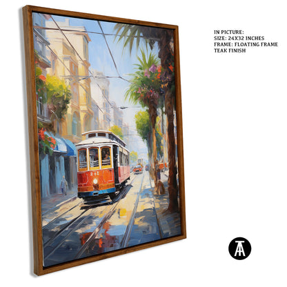 Artwork in Floating Frame