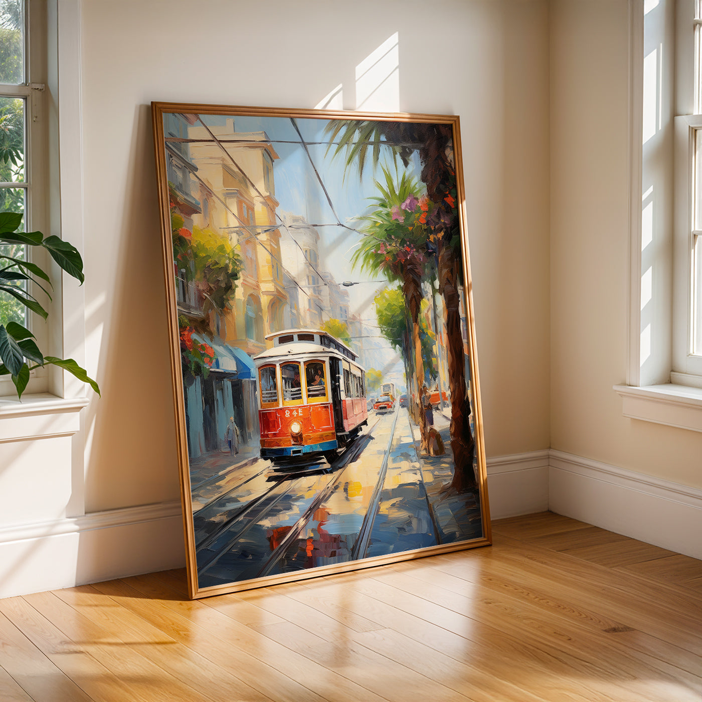 California Painting in a Lifestyle Setting