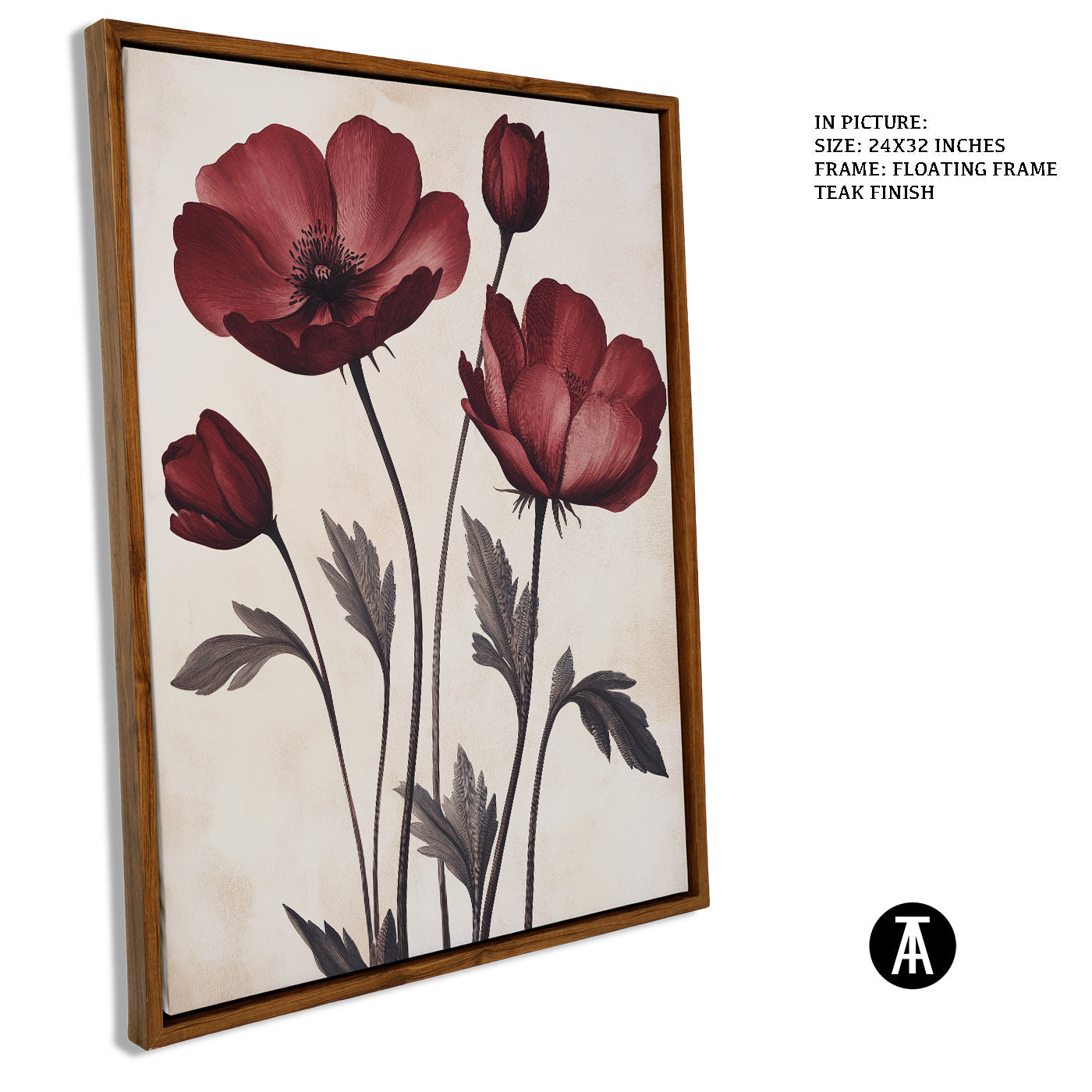 Artwork in Floating Frame