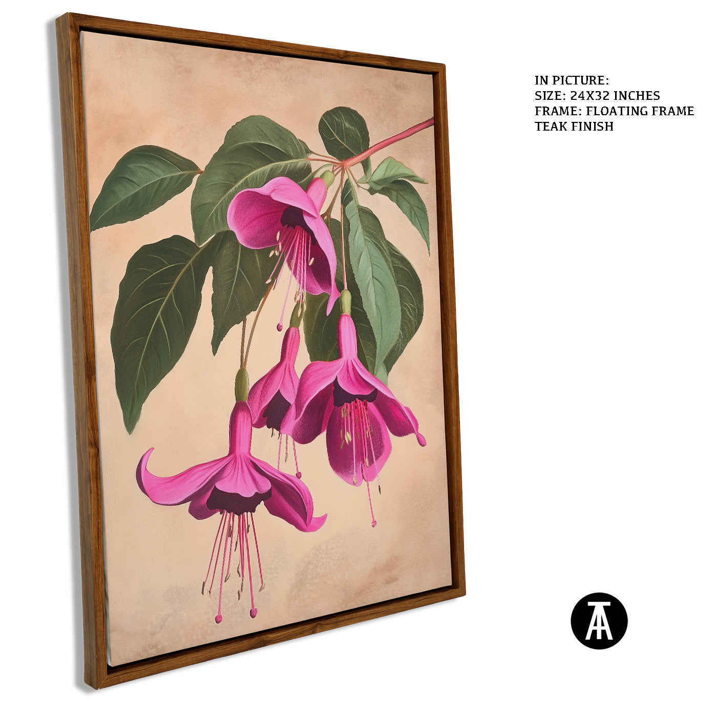 Artwork in Floating Frame