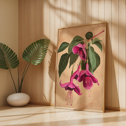 Floral Painting in a Lifestyle Setting