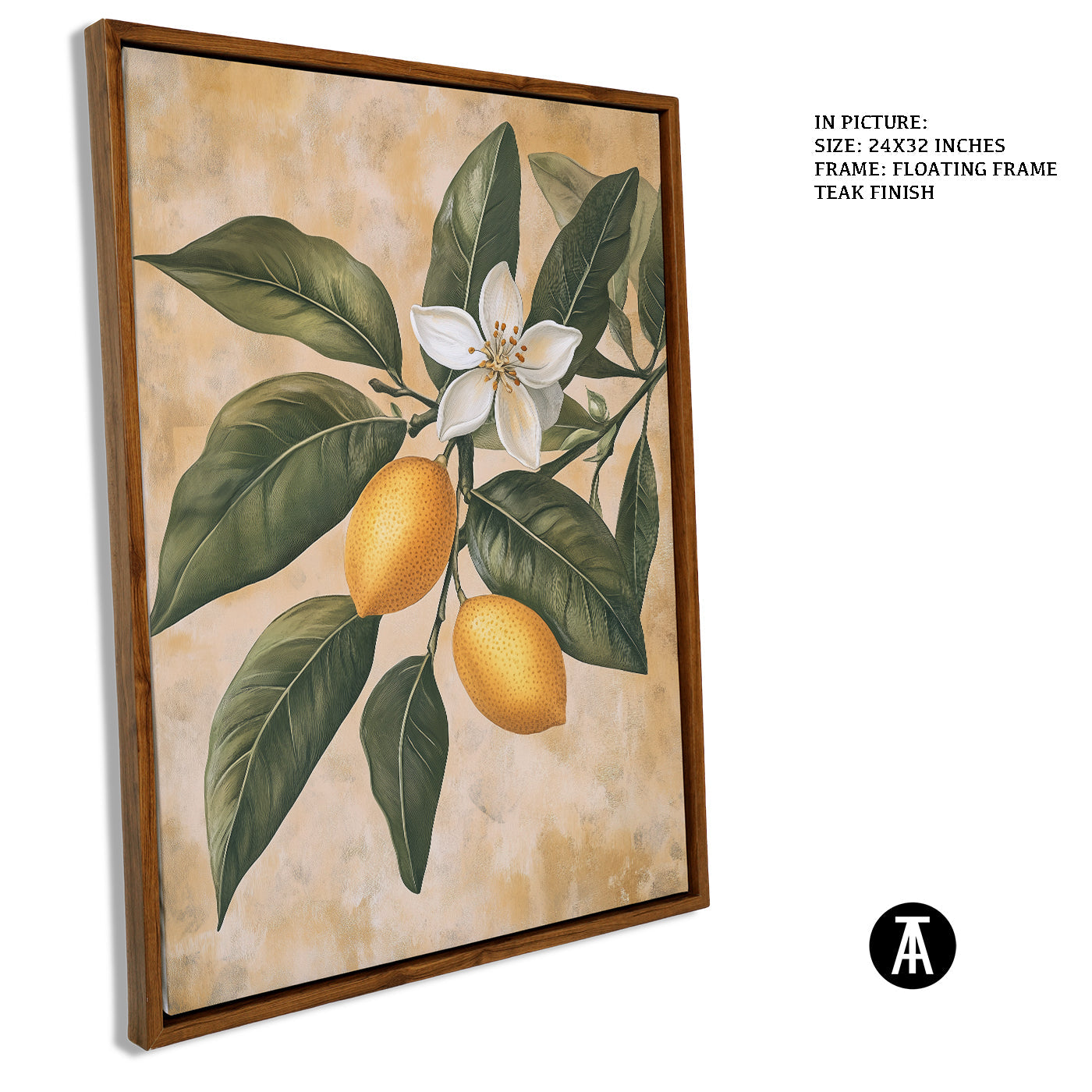 Artwork in Floating Frame