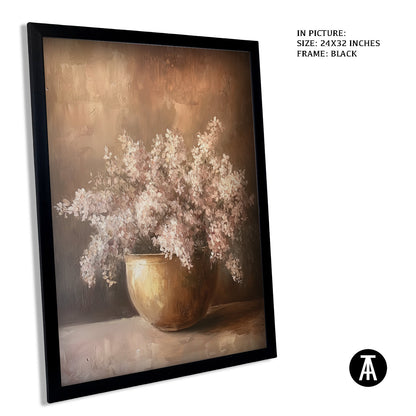 Artwork in Metal Earling Silver Frame