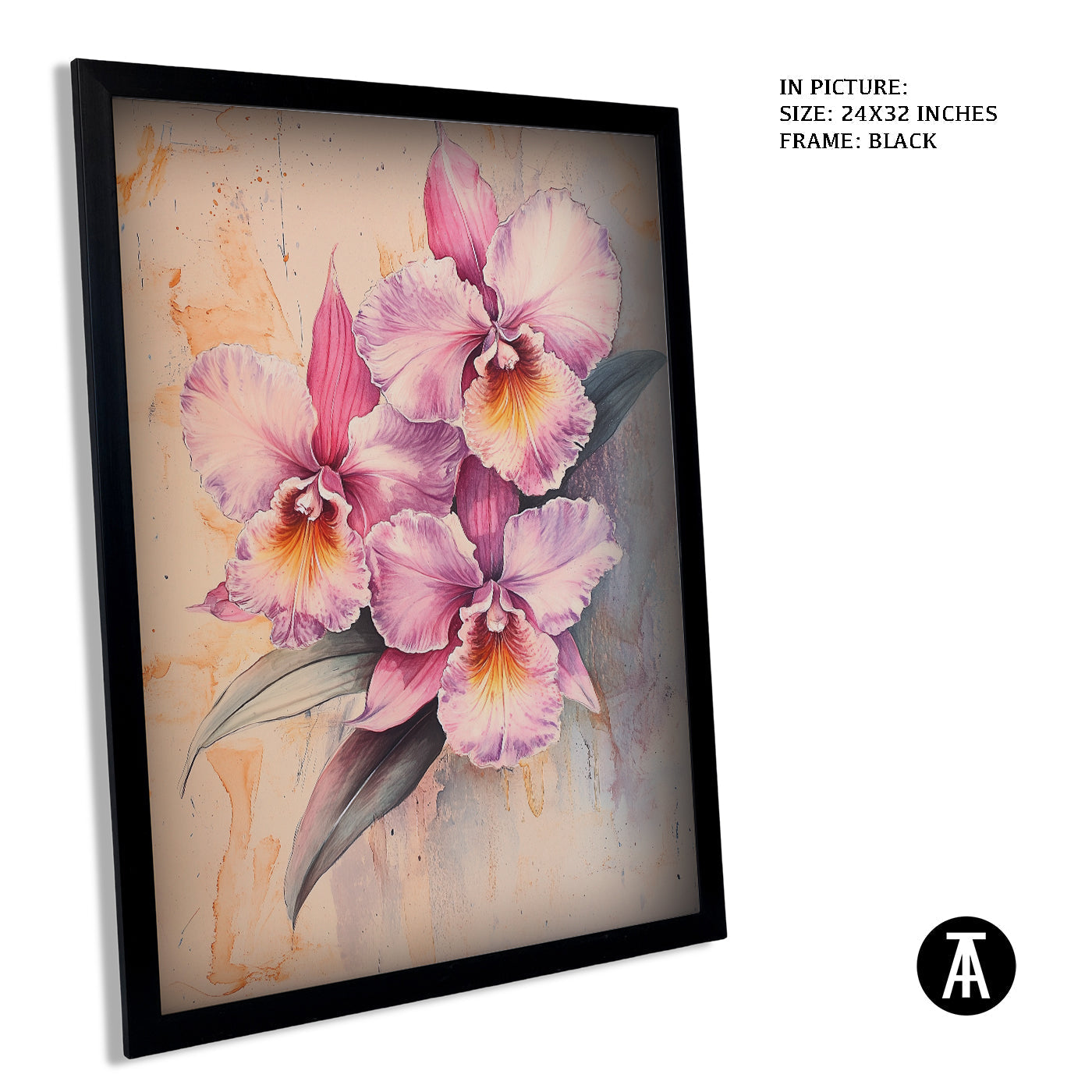 Artwork in Metal Earling Silver Frame