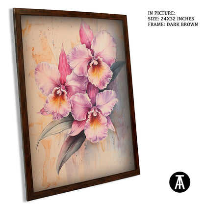 Artwork in Metal Champagne Gold Frame