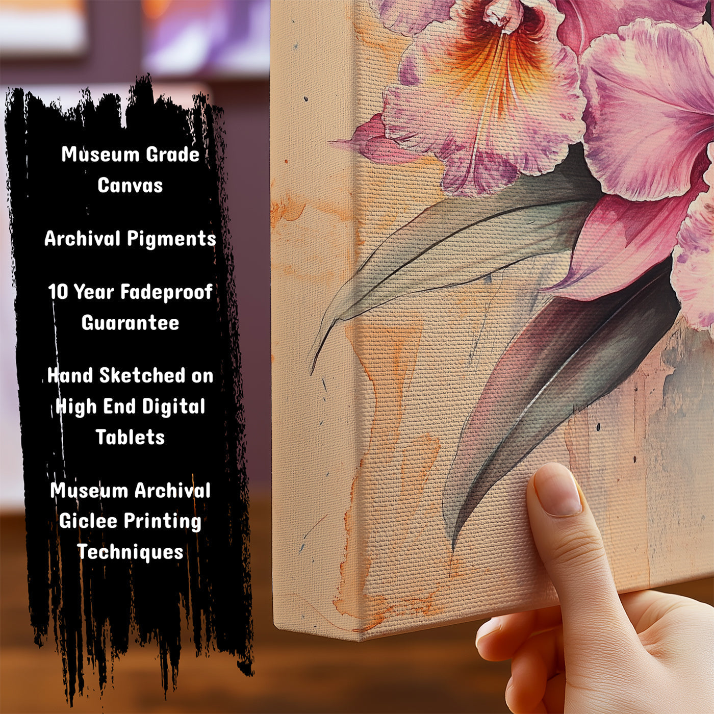 Information about Floral Botanical Canvas Art Print