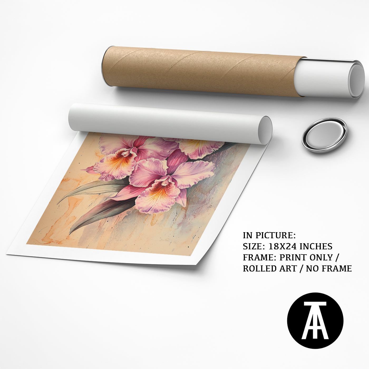 Artwork as Print Only or Rolled Art
