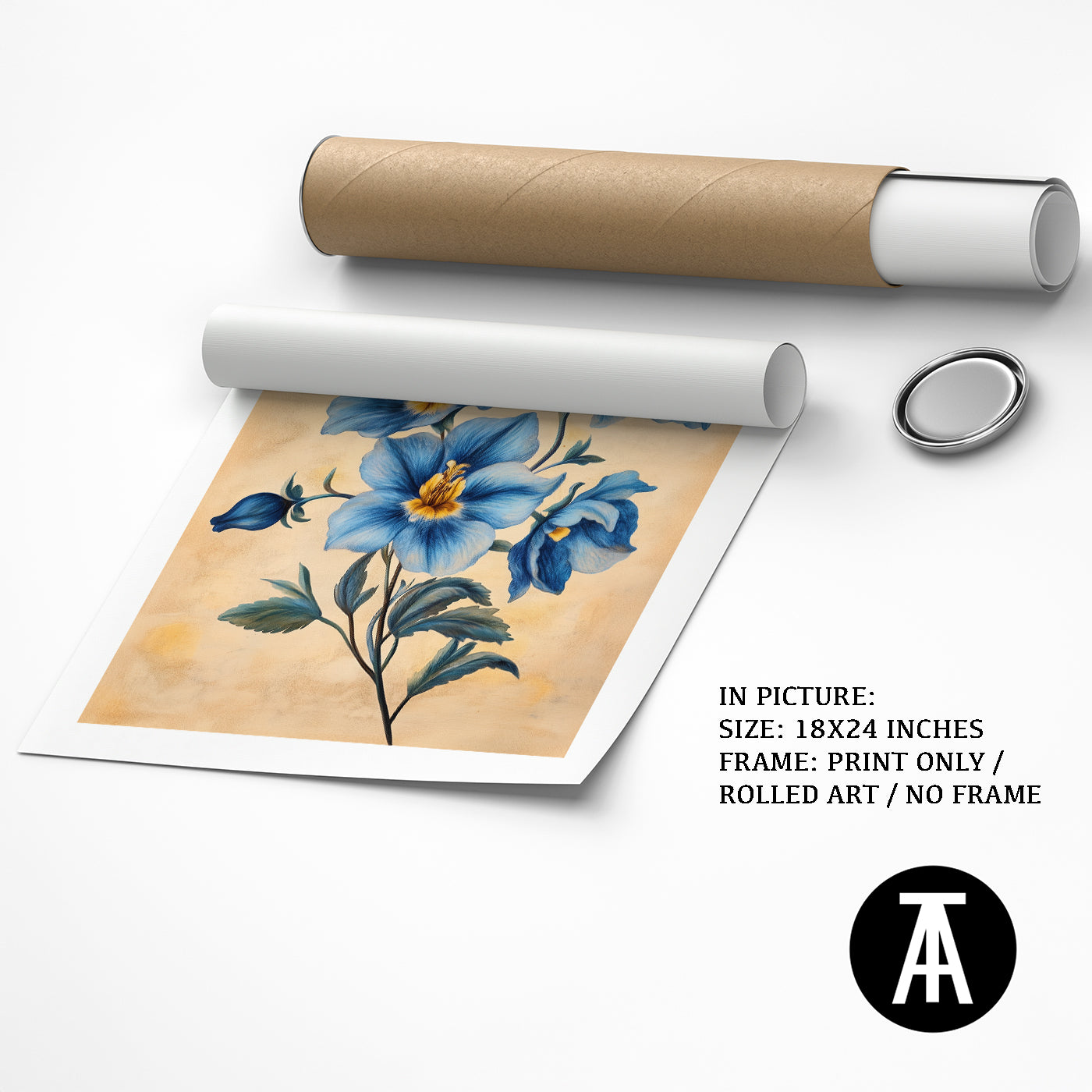 Artwork as Print Only or Rolled Art