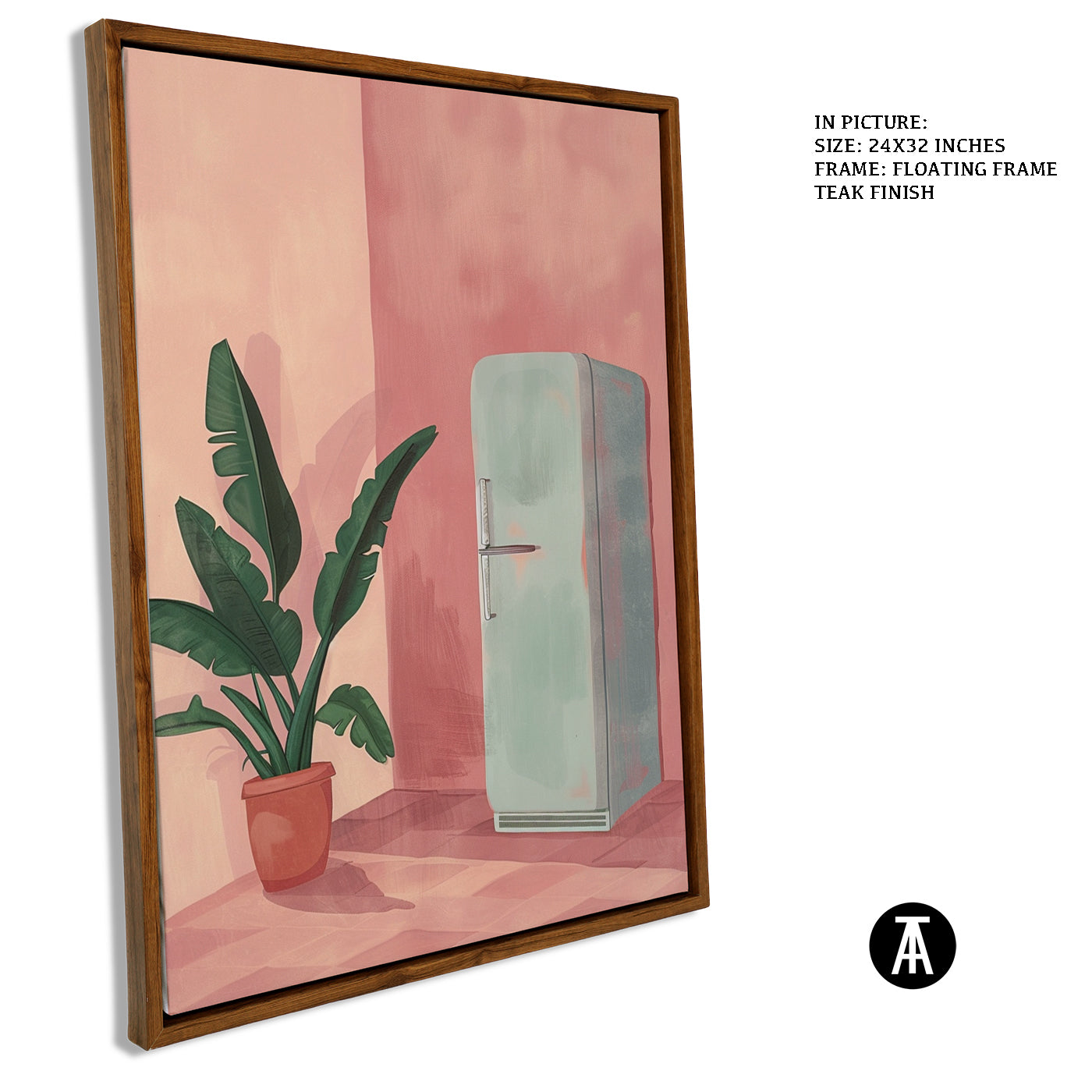 Artwork in Floating Frame