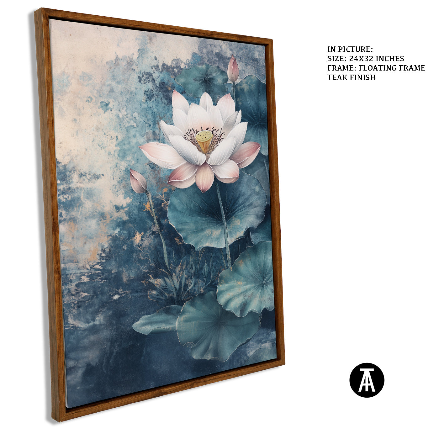 Artwork in Floating Frame