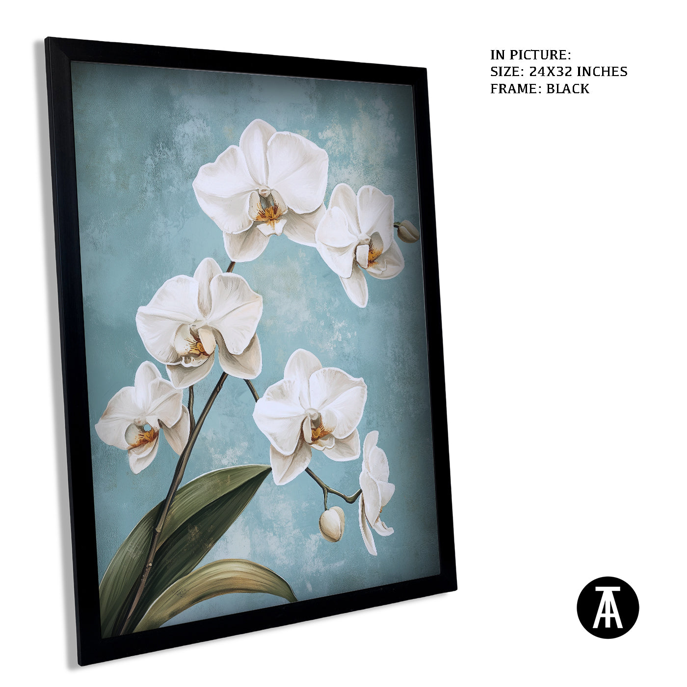 Artwork in Metal Earling Silver Frame