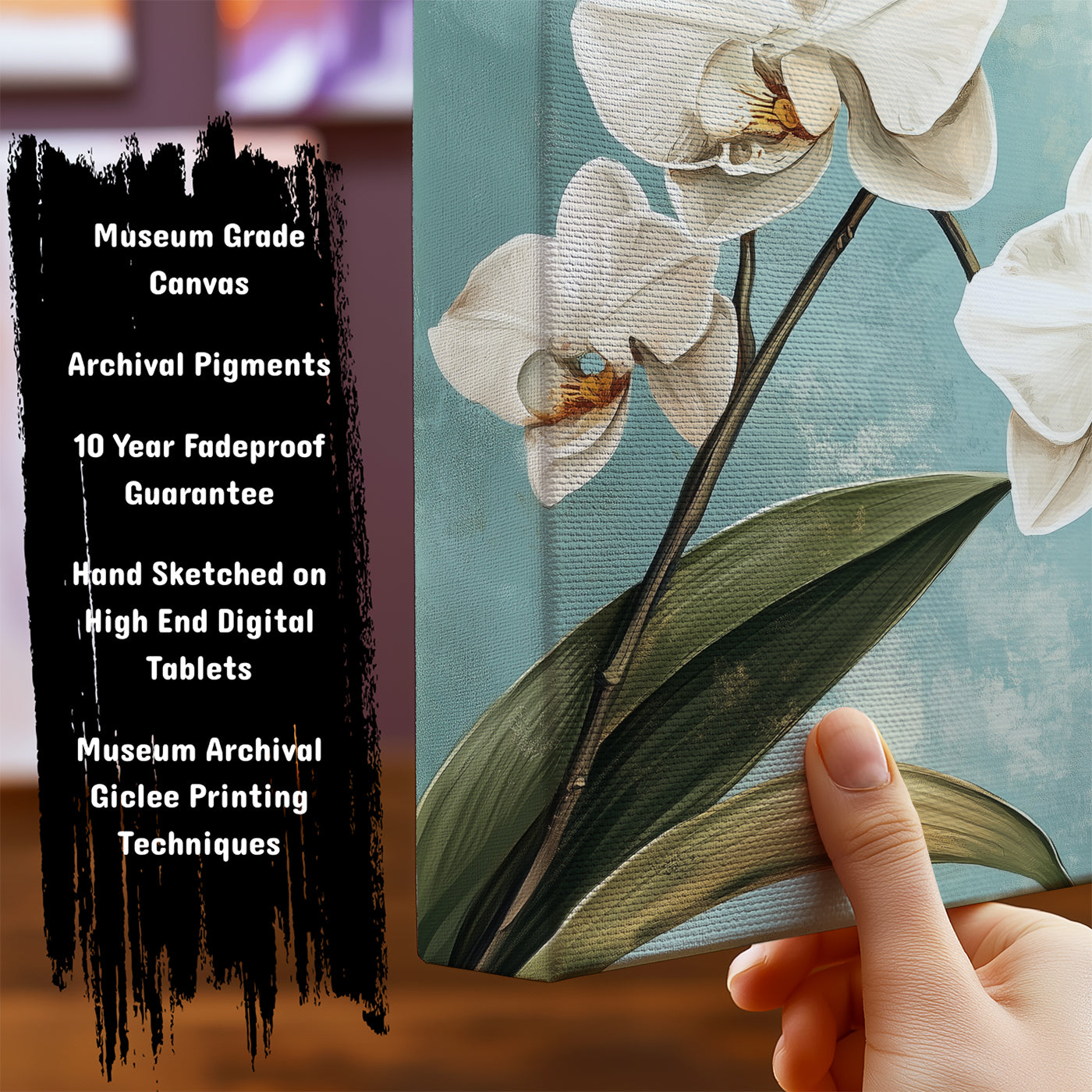 Information about Floral Botanical Canvas Art Print
