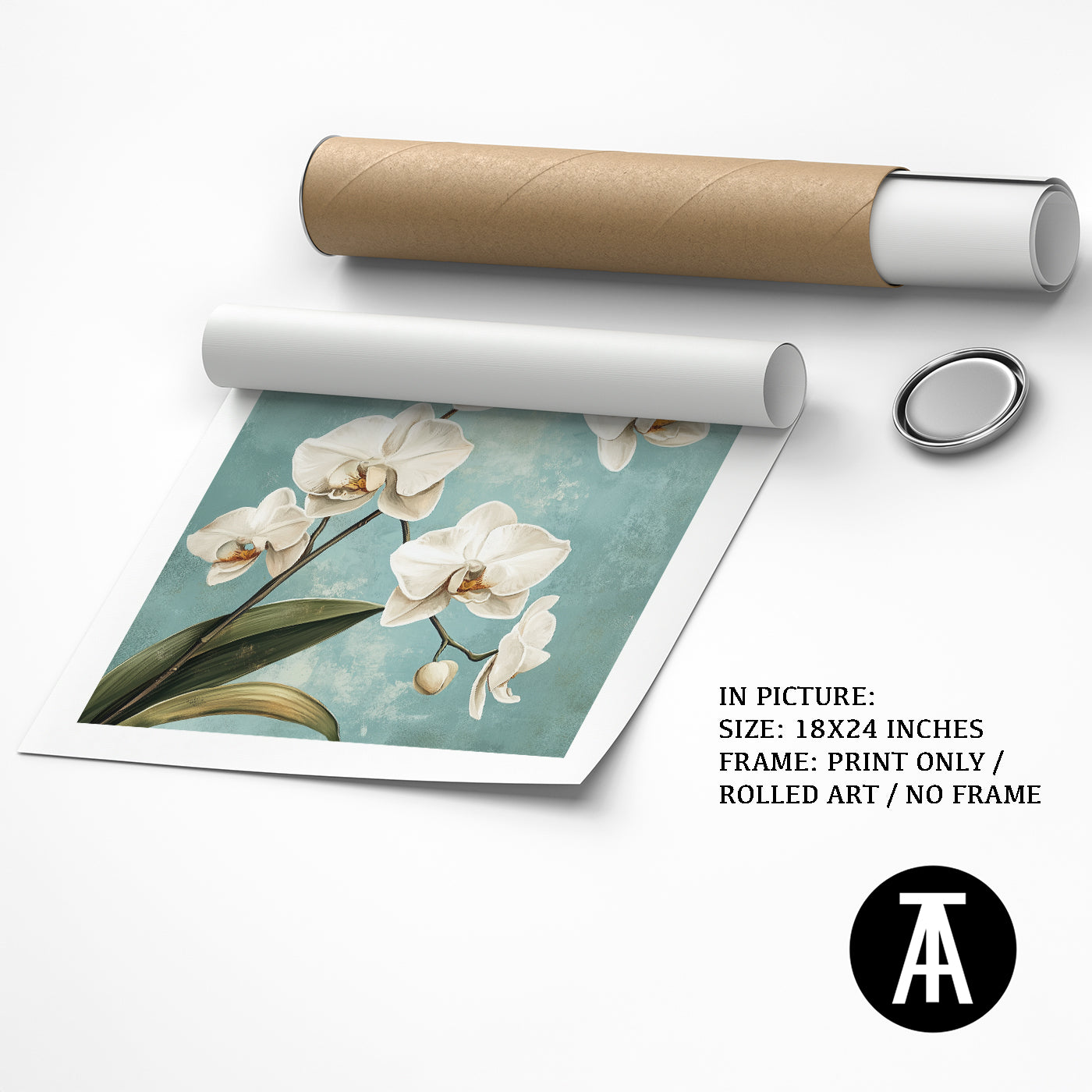 Artwork as Print Only or Rolled Art