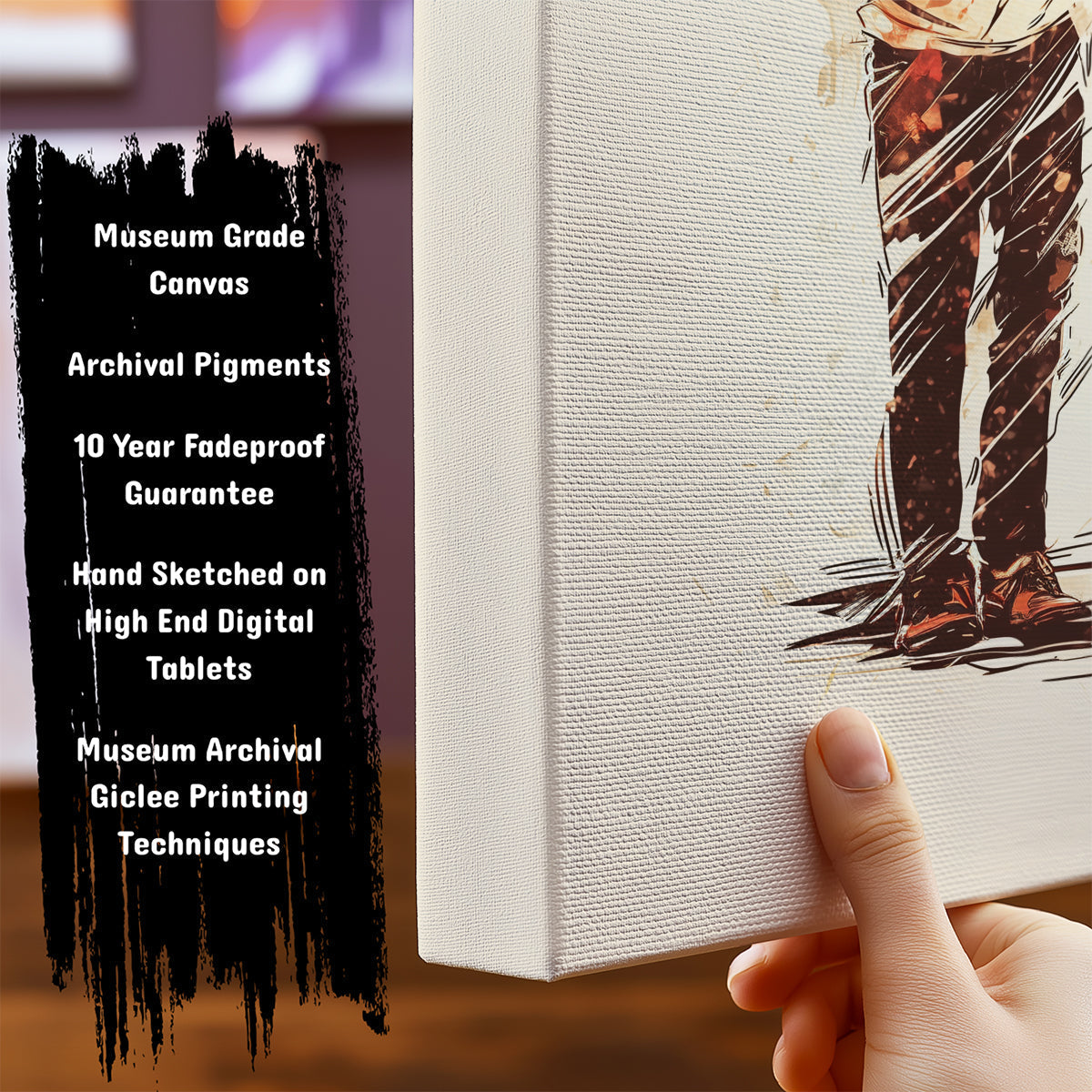 Information about Minimalist Canvas Art Print
