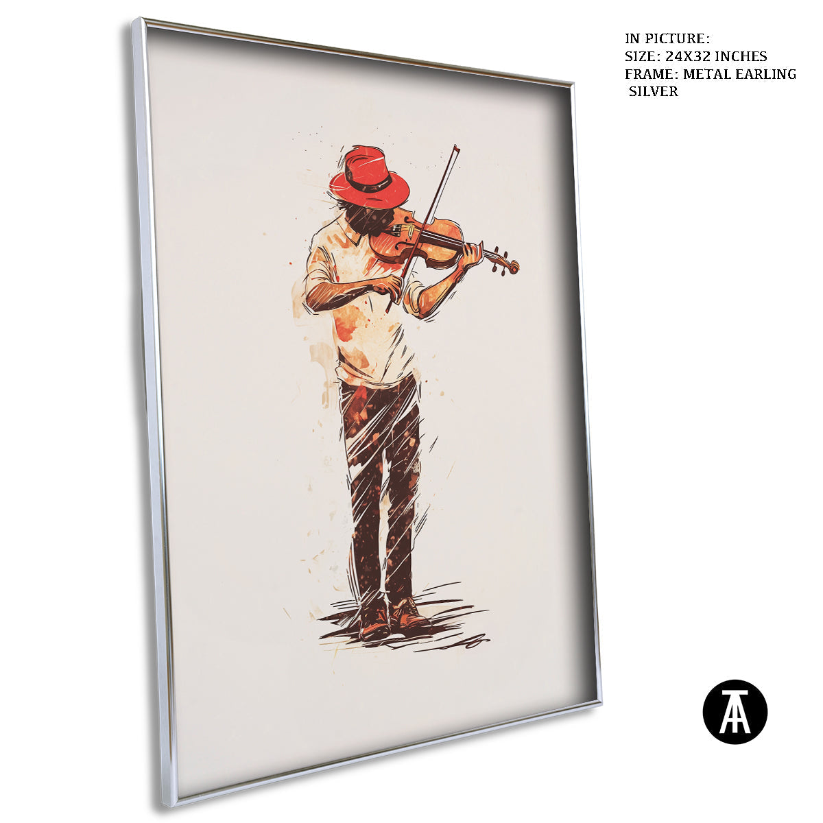 Artwork in Black Frame