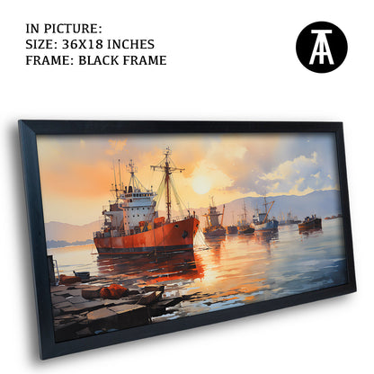 Artwork in Metal Earling Silver Frame