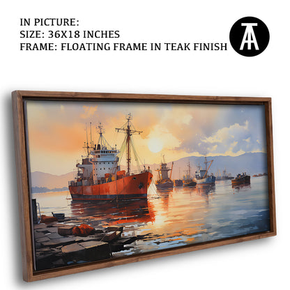 Artwork in Floating Frame
