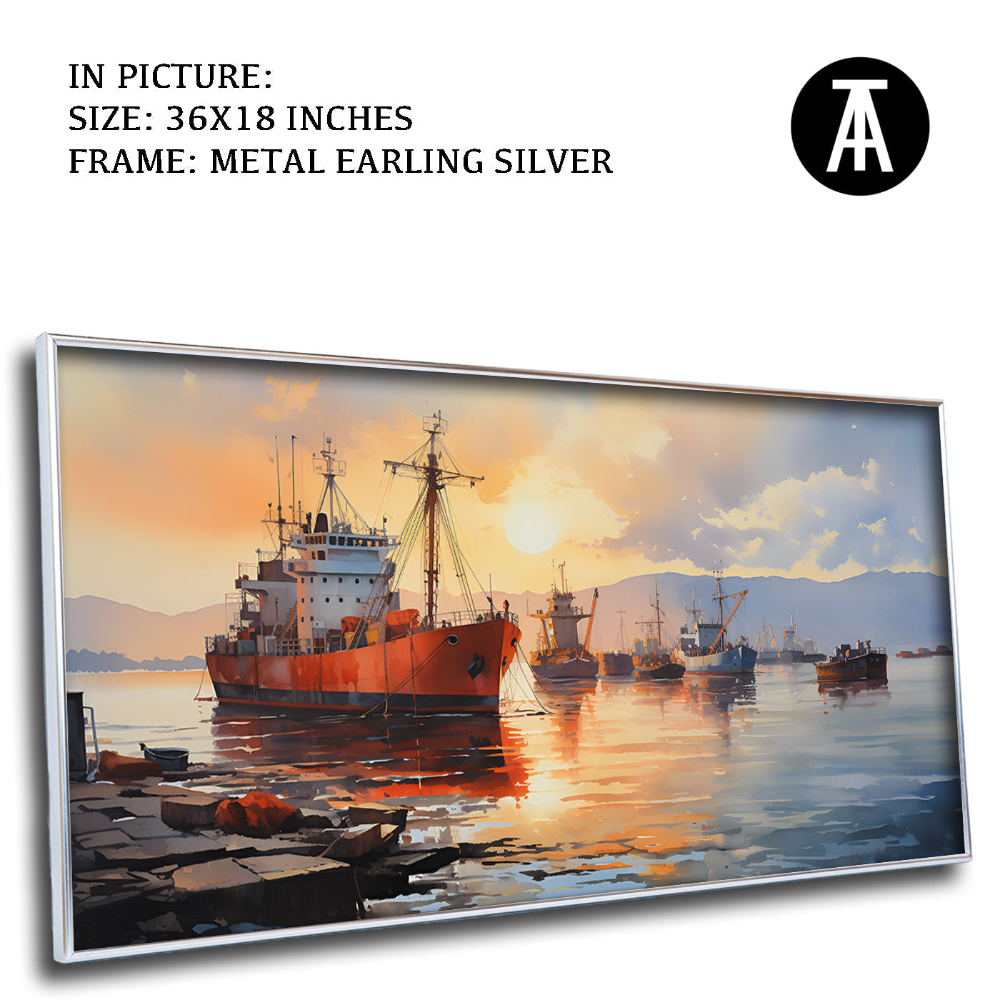 Artwork in Black Frame