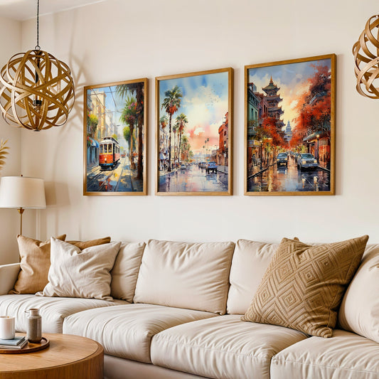 Gallery Wall Set in Lifestyle Setting