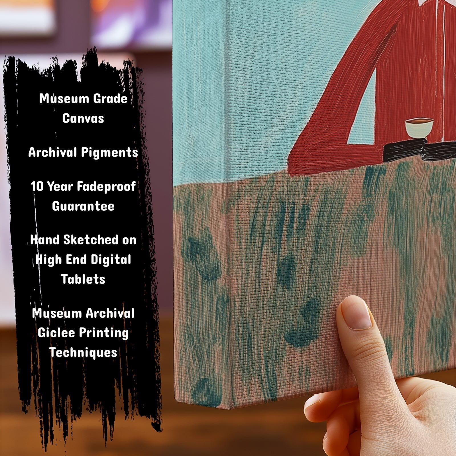 Important Features of our Abstract ArtworksWaiting by NYC Abstract